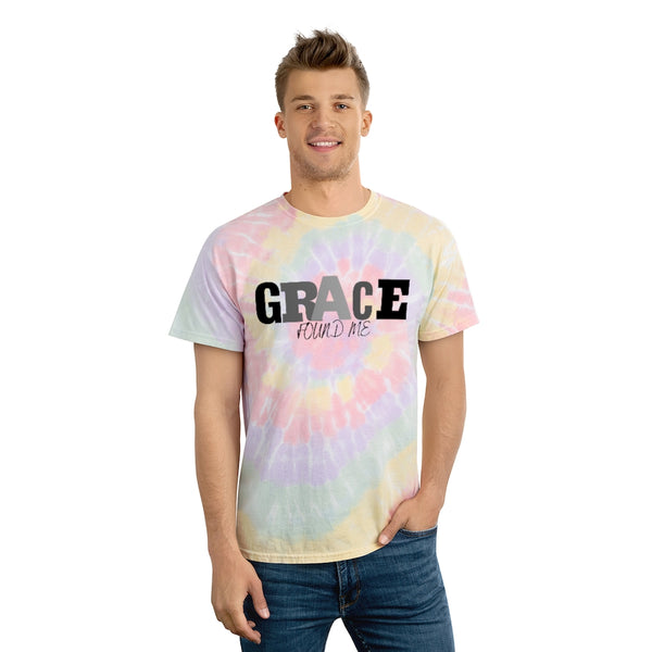 Grace found me Tie-Dye Tee, Spiral