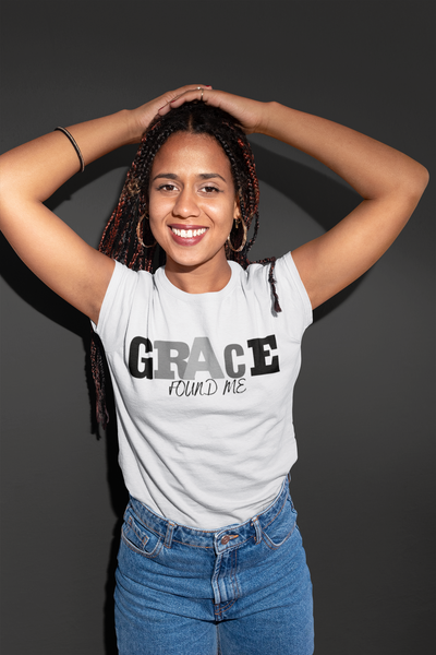 Grace found me BW Unisex T-Shirt