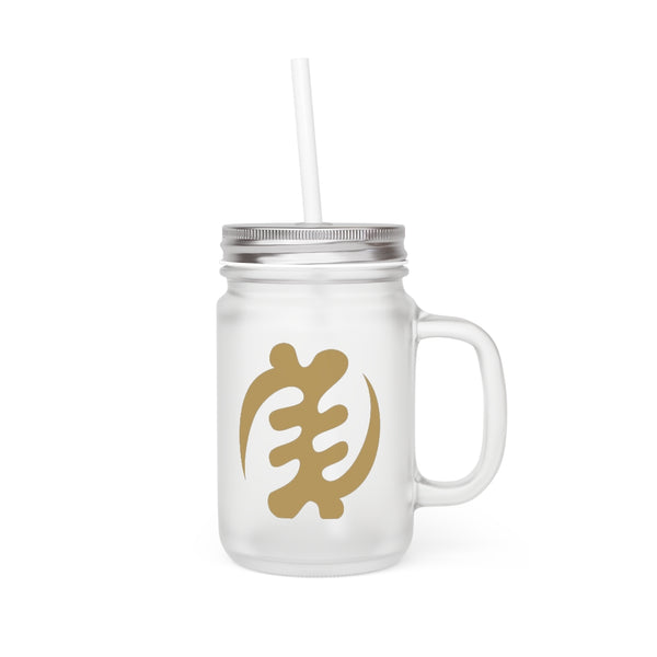 Adinkra Mason Jar